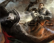 Imperium Trooper fights a creature.jpg