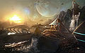 Planet Arkadia Celeste Harbour Wallpaper 1920x1080.JPG