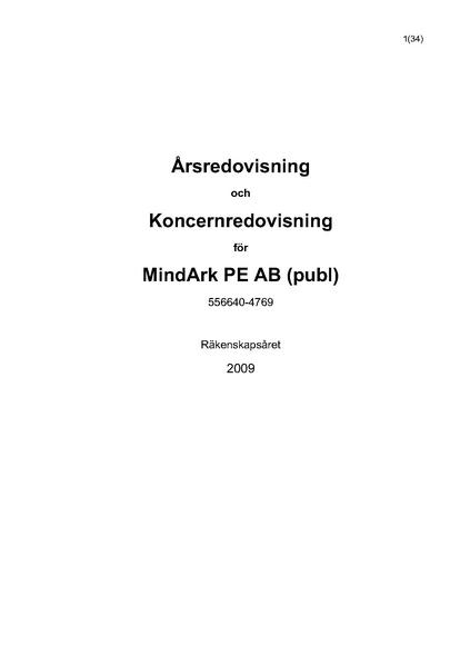 File:MindArk-arsredovisning-2009.pdf